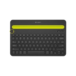 Logitech K480 Kablosuz Bluetooth Q Klavye Siyah