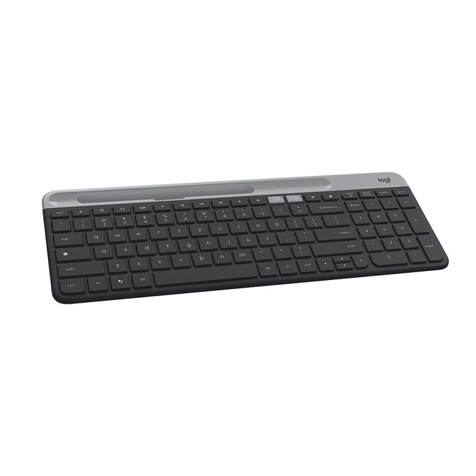 Logitech K580 Slim Kablosuz Bluetooth Q Klavye Siyah Logitech K580 Slim Kablosuz Bluetooth Q Klavye Siyah