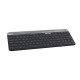Logitech K580 Slim Kablosuz Bluetooth Q Klavye Siyah Logitech K580 Slim Kablosuz Bluetooth Q Klavye Siyah