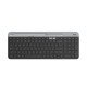 Logitech K580 Slim Kablosuz Bluetooth Q Klavye Siyah Logitech K580 Slim Kablosuz Bluetooth Q Klavye Siyah
