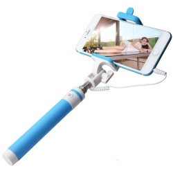 Mavi Meizu Selfie Çubuğu Mavi