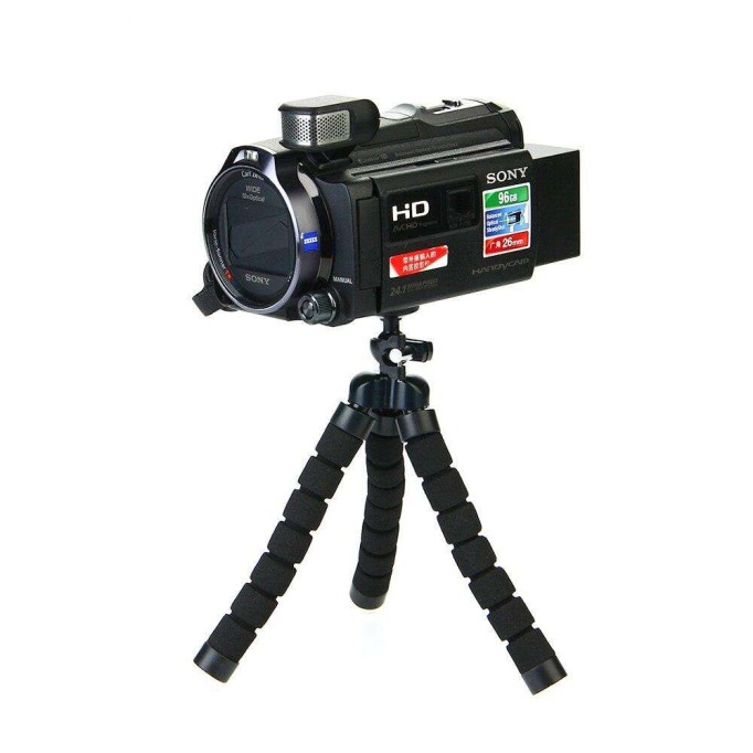 Mini Ahtapot Kauçuk Tripod Telefon Tutucu