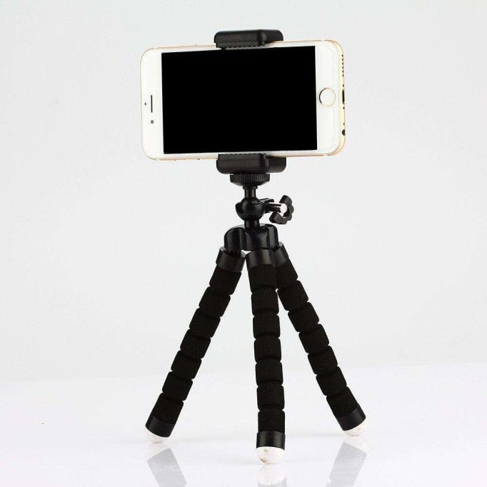Mini Ahtapot Kauçuk Tripod Telefon Tutucu