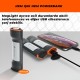 Novoo Mag Flashlight Led El Feneri ve 2500mAh Powerbank Novoo Mag Flashlight Led El Feneri ve 2500mAh Powerbank