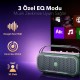 NowGo C1 100W Taşınabilir RGB IPX4 Bluetooth Hoparlör Mikrofonlu Karaoke Sistemi Yeşil