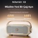 NOWGO C2 60W Bluetooth Hoparlör RGB IPX4 Taşınabilir Karaoke Sistemi Yeşil