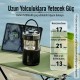 NowGo F1 20W Bluetoooth Hoparlör Taşınabilir Powerbank Kamp Feneri Bej