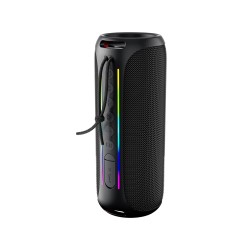 NowGo F6 20W RGB Speaker Su Geçirmez Taşınabilir Kablosuz Bluetooth Hoparlör Siyah NowGo F6 20W RGB Speaker Su Geçirmez Taşınabilir Kablosuz Bluetooth Hoparlör Siyah