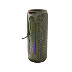 NowGo F6 20W RGB Speaker Su Geçirmez Taşınabilir Kablosuz Bluetooth Hoparlör Yeşil NowGo F6 20W RGB Speaker Su Geçirmez Taşınabilir Kablosuz Bluetooth Hoparlör Yeşil