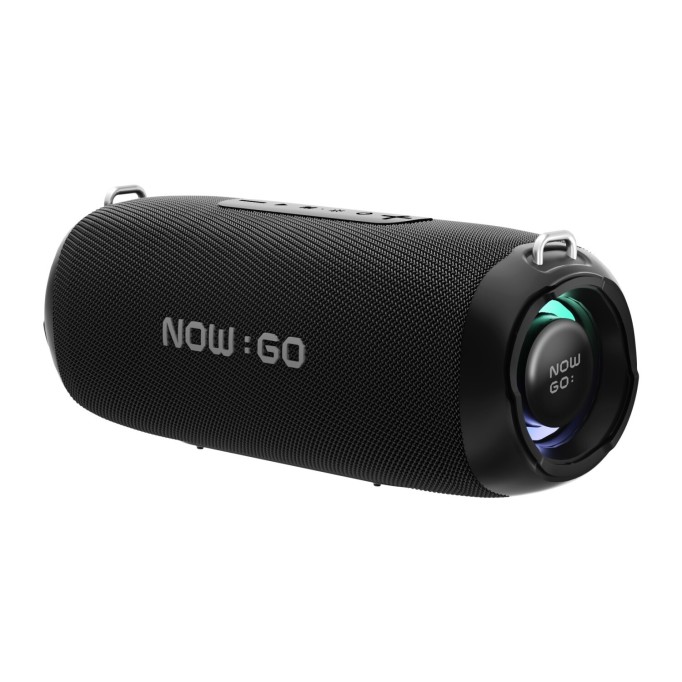 NowGo F8 40W RGB Speaker Su Geçirmez Taşınabilir Kablosuz Bluetooth Hoparlör Siyah