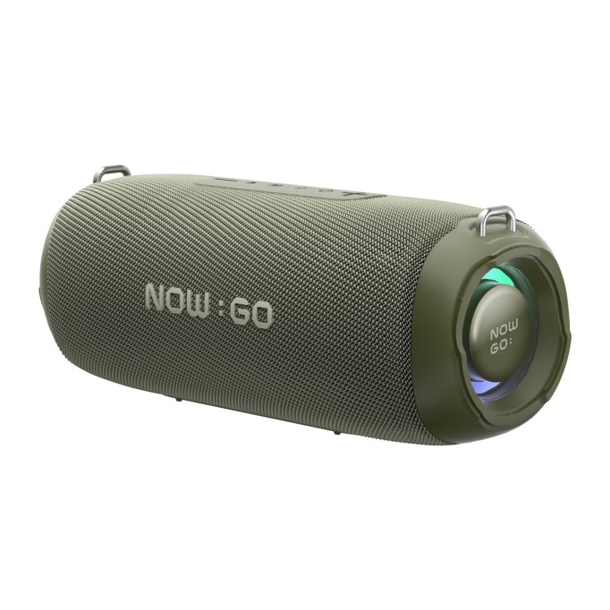 NowGo F8 40W RGB Speaker Su Geçirmez Taşınabilir Kablosuz Bluetooth Hoparlör Yeşil