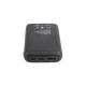 Omars 10000 mAh PD 20W Mini Powerbank Çift Çıkışlı Type-C & USB-A Siyah