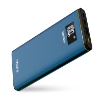 Omars 10000 mAh 18W USB ve Type-C PD Çıkışlı Powerbank Mavi