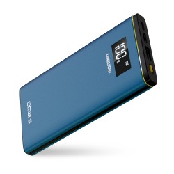 Mavi Omars 10000 mAh 18W USB ve Type-C PD Çıkışlı Powerbank Mavi