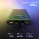 Omars 10000 mAh 18W USB ve Type-C PD Çıkışlı Powerbank Yeşil