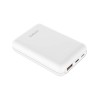 Omars 10000 mAh PD 20W Mini Powerbank Çift Çıkışlı Type-C & USB-A Beyaz