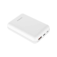 Omars 10000 mAh PD 20W Mini Powerbank Çift Çıkışlı Type-C & USB-A Beyaz