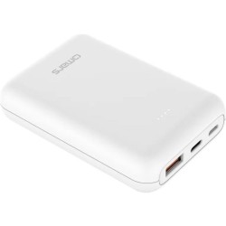 Omars 10000 mAh PD 20W Mini Powerbank Çift Çıkışlı Type-C & USB-A Beyaz Omars 10000 mAh PD 20W Mini Powerbank Çift Çıkışlı Type-C & USB-A Beyaz
