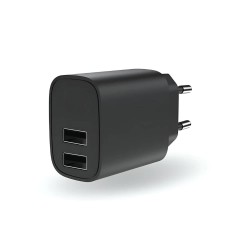 Omars 2.1A Çift USB Çıkışlı Akım Korumalı Şarj Cihazı Omars 2.1A Çift USB Çıkışlı Akım Korumalı Şarj Cihazı