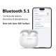 Omars TWS Bluetooth 5.1 Dokunmatik Kablosuz Kulakiçi Kulaklık Beyaz