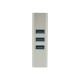 Omars Type-C Ethernet Dönüştürücü ve 3 Portlu USB 3.0 Hub