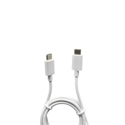 Omars Type-C to Type-C 3A Şarj ve Data Kablosu - Beyaz Omars Type-C to Type-C 3A Şarj ve Data Kablosu - Beyaz