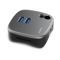 Omars Type-C USB 3.0 HUB Kart Okuyucu Gigabit Ethernet Dönüştürücü