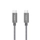 Omars USB Type-C 3.1 Gen 2 10Gbps 5A Şarj ve Data Kablosu - 1 Metre