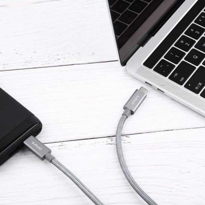 Omars USB Type-C 3.1 Gen 2 10Gbps 5A Şarj ve Data Kablosu - 1 Metre
