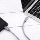 Omars USB Type-C 3.1 Gen 2 10Gbps 5A Şarj ve Data Kablosu - 1 Metre