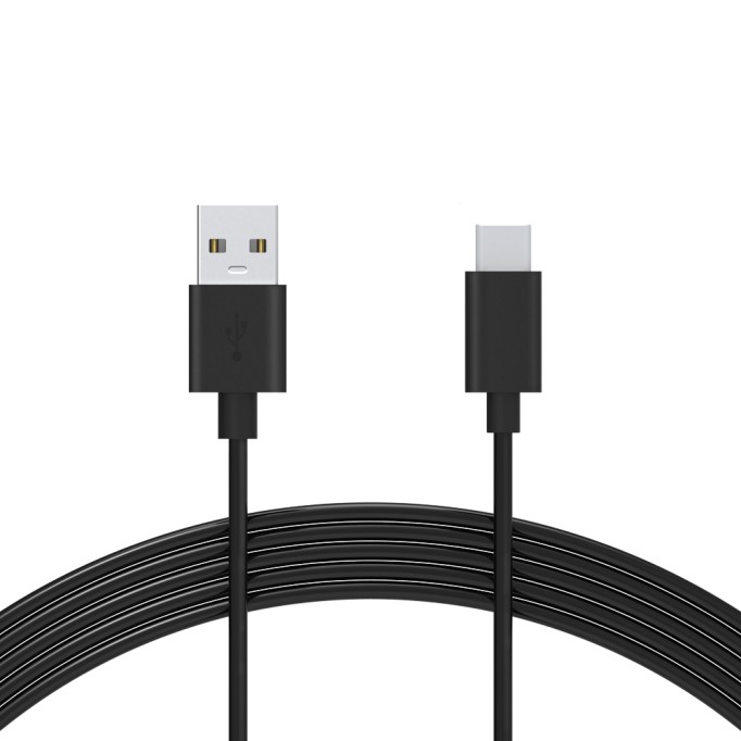 Omars USB Type-C 3A Şarj ve Data Kablosu - Siyah