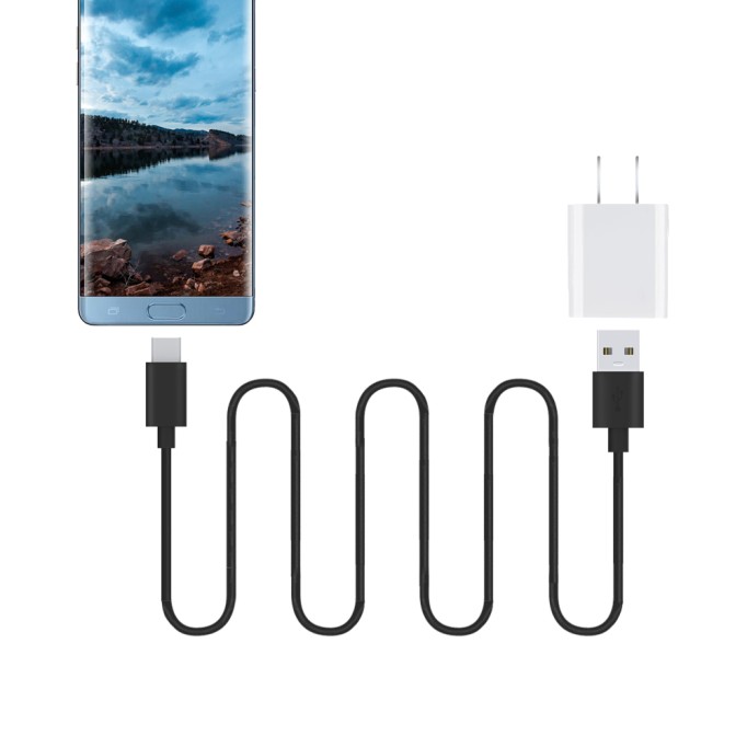 Omars USB Type-C 3A Şarj ve Data Kablosu - Siyah