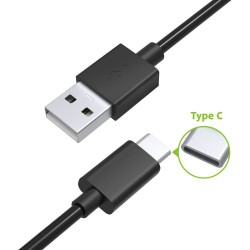 Omars USB Type-C Şarj ve Data Kablosu - 90cm Omars USB Type-C Şarj ve Data Kablosu - 90cm
