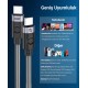 Orico 240W 5A PD Type-C to Type-C Hızlı Şarj ve Data Kablosu 1.5 Metre