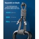 Orico 240W 5A PD Type-C to Type-C Hızlı Şarj ve Data Kablosu 1.5 Metre
