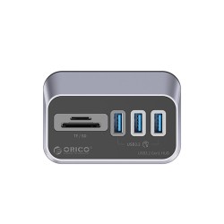 Orico 4 Portlu Type-C Bağlantılı USB3.2 GEN1 TF/SD Kart Okuyucu Çoklayıcı HUB Orico 4 Portlu Type-C Bağlantılı USB3.2 GEN1 TF/SD Kart Okuyucu Çoklayıcı HUB