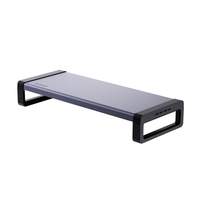 Orico 4 Portlu USB 3.0 QC Çoklayıcı Alüminyum Monitör Yükseltici Stand Gri
