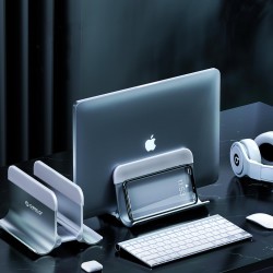 Orico Alüminyum Notebook Macbook Dikey Masaüstü Standı Gri Orico Alüminyum Notebook Macbook Dikey Masaüstü Standı Gri
