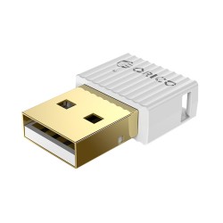 Beyaz Orico BTA-508 Bluetooth 5.0 Mini USB Dongle Adaptör Beyaz