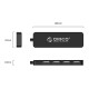 Orico FL01 4 Portlu USB-A Hub Çoklayıcı