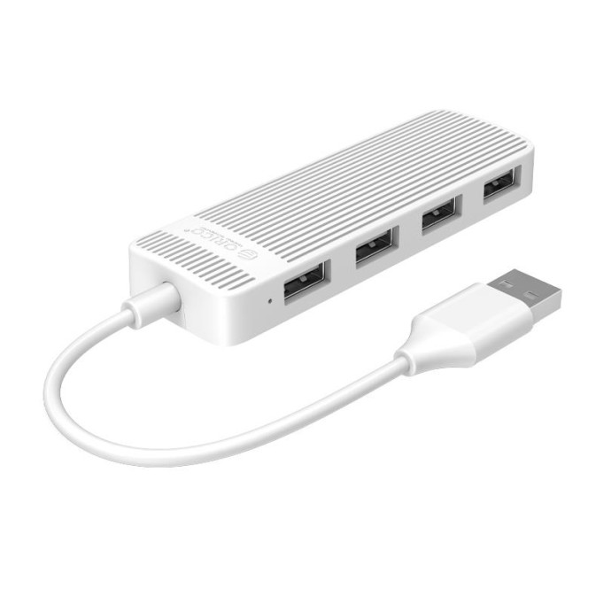 Orico FL02-WH-BP 4 Portlu USB 2.0 Çoklayıcı HUB Beyaz 30CM