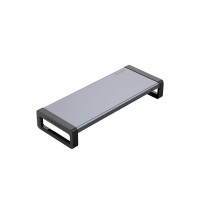 Orico HSQ-02H 4 Portlu USB Çoklayıcı Alüminyum Monitör Yükseltici Stand Gri