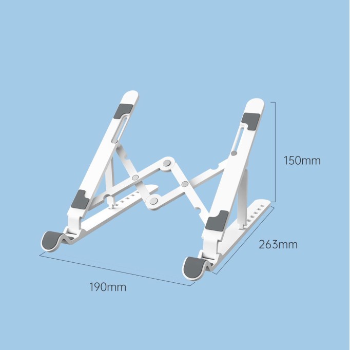 Orico Katlanabilir 7 Kademeli Notebook Laptop Standı Beyaz