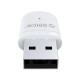 Orico Bluetooth 5.0 Switch, PC, PS5, PS4, PS4 Pro Konsol ve PC İçin Kablosuz Kulaklık Hoparlör Bağlantı Adaptörü Beyaz