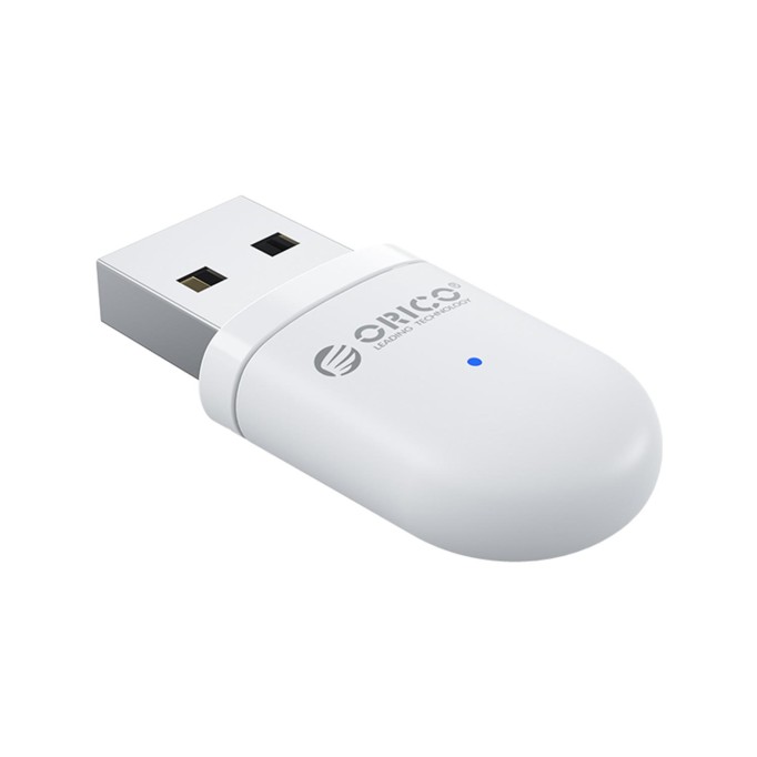 Orico Nintendo, PC, PS4 Oyun Konsolu Uyumlu Bluetooth 5.0 Mini Adaptör Beyaz