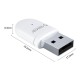 Orico Bluetooth 5.0 Switch, PC, PS5, PS4, PS4 Pro Konsol ve PC İçin Kablosuz Kulaklık Hoparlör Bağlantı Adaptörü Beyaz