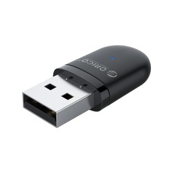 Siyah Orico Nintendo, PC, PS4 Oyun Konsolu Uyumlu Bluetooth 5.0 Mini Adaptör Siyah