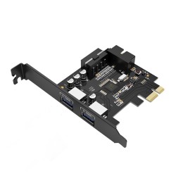 Orico PCI Express 1x 2 Portlu USB 3.0 Çoklayıcı Kart Orico PCI Express 1x 2 Portlu USB 3.0 Çoklayıcı Kart