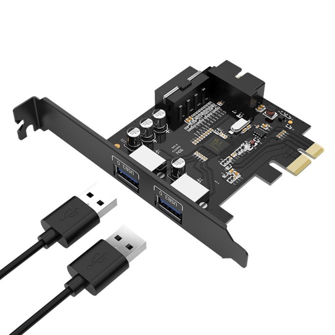 Orico PCI Express 1x 2 Portlu USB 3.0 Çoklayıcı Kart