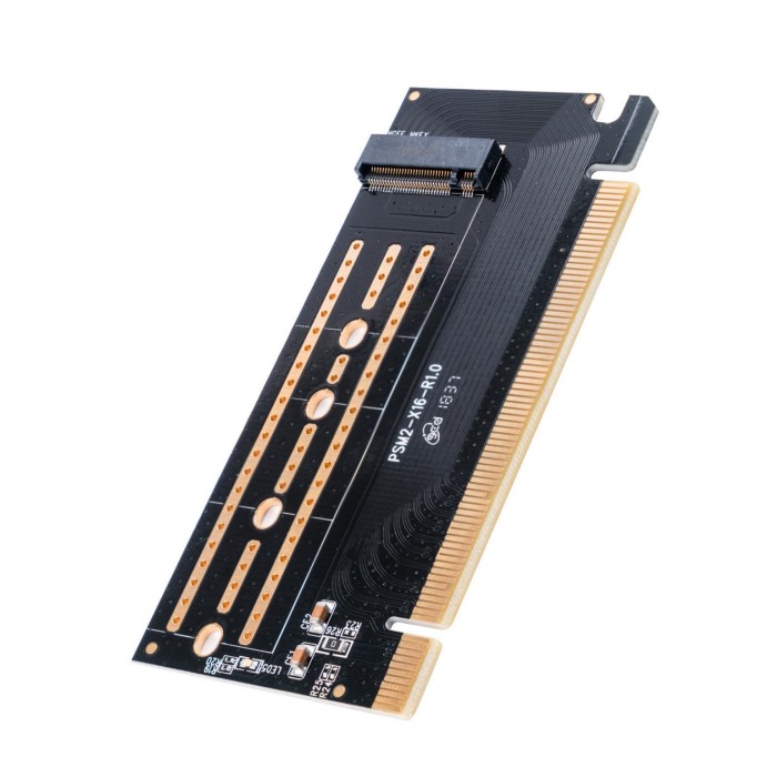 Orico PCIe 3.0 x16 Uyumlu 32Gbps NVMe M.2 SSD Dönüştürücü Adaptör